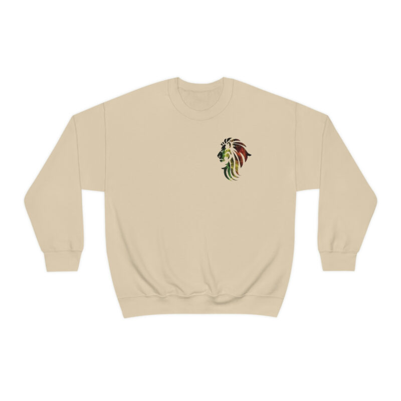 Marley Lion Crewneck Long Sleeve Sweatshirt - Sand - Image 2