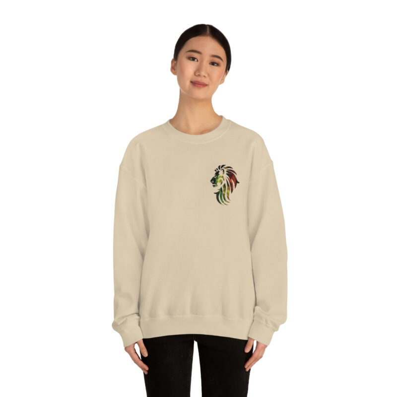 Marley Lion Crewneck Long Sleeve Sweatshirt - Sand - Image 3