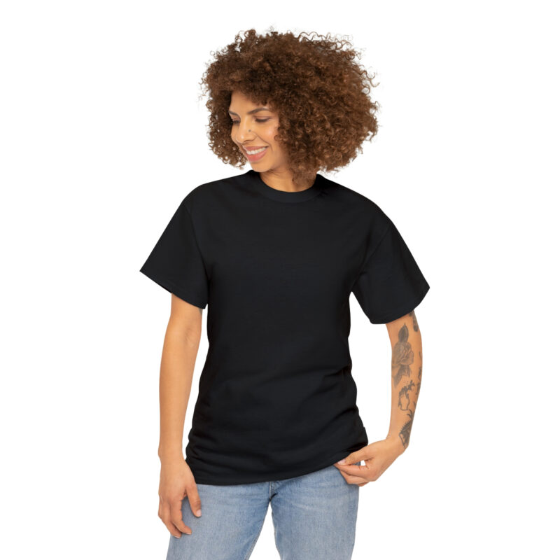 Reggie Hall ROCKS! Lake Tahoe - Unisex Heavey Cotton Tee - Black-PL - Image 4